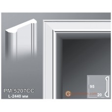 Молдинг с гладким профилем Perimeter PM-5207CC 