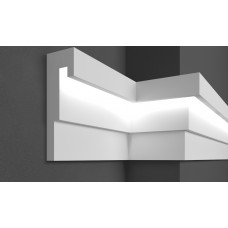 Молдинг фасадный для скрытого освещения Prestige decor MC 308LED (2.00м)