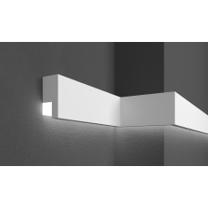 Молдинг фасадный для скрытого освещения Prestige decor MC 301LED (2.00м)