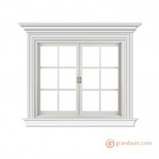 Обрамление окон для фасада решение 1