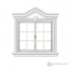 Обрамление окон для фасада решение 8