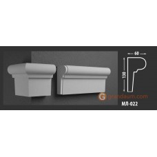 Молдинг фасадный Fastrock МЛ-022 60*130 MM