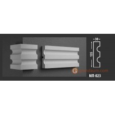 Молдинг фасадный Fastrock МЛ-023 30*135 MM