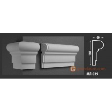 Молдинг фасадный Fastrock МЛ-039 60*160 MM