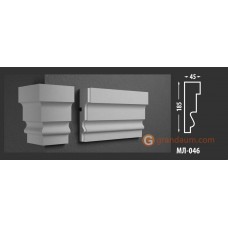 Молдинг фасадный Fastrock МЛ-046 45*185 MM