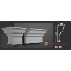 Молдинг фасадный Fastrock МЛ-051 105*250 MM