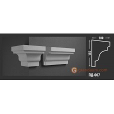 Подоконник фасадный Fastrock ПД-007 100*155 ММ