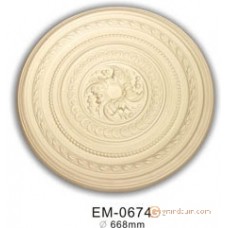 Потолочная розетка Vip decor EM-0674