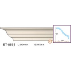 Карниз с гладким профилем Vip decor ET-8558
