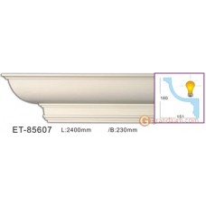 Карниз с гладким профилем Vip decor ET-85607