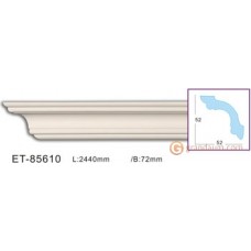 Карниз с гладким профилем Vip decor ET-85610