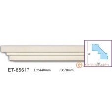 Карниз с гладким профилем Vip decor ET-85617 (VT-5617)