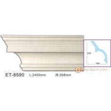 Карниз с гладким профилем Vip decor ET-8590 (VT-590)