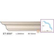 Карниз с гладким профилем Vip decor ET-8597