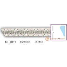 Молдинг с орнаментом Vip decor ET-8611