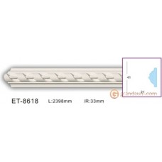 Молдинг с орнаментом Vip decor ET-8618 (VT-618)