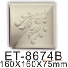 Декоративное обрамление, для дверных проемов Vip decor ET-8674B