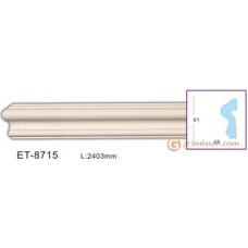 Молдинг с гладким профилем Vip decor ET-8715