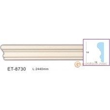 Молдинг с гладким профилем Vip decor ET-8730