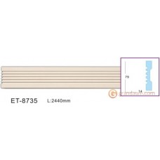 Молдинг с гладким профилем Vip decor ET-8735