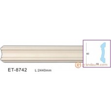Молдинг с гладким профилем Vip decor ET-8742 (VT-742)