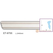 Молдинг с гладким профилем Vip decor ET-8755