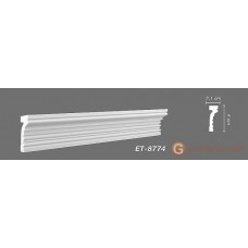 Молдинг с гладким профилем Vip decor ET-8774 (VT-774)